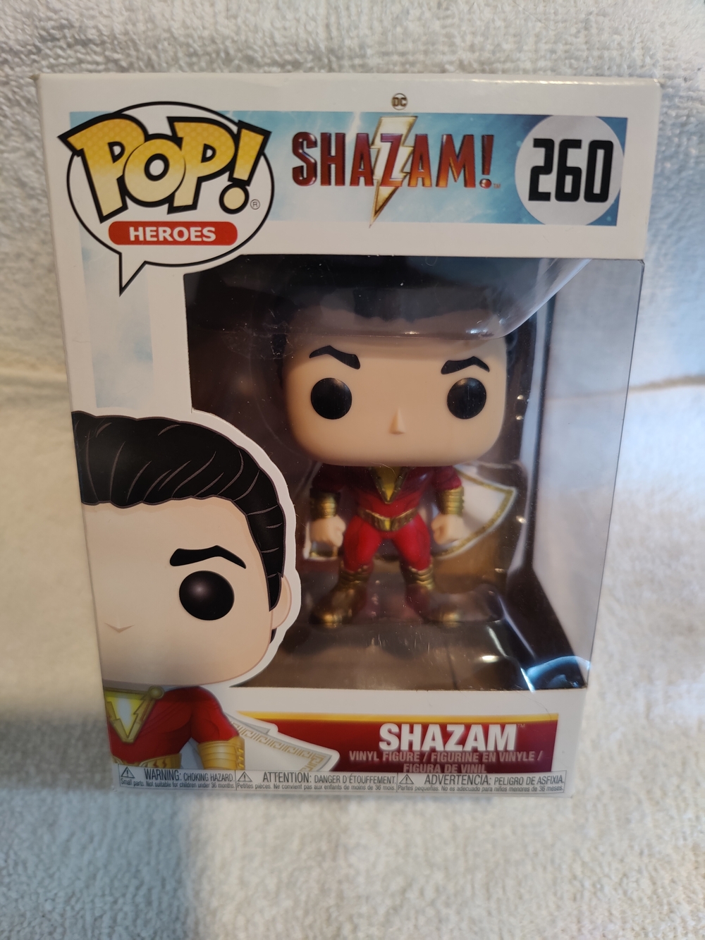 Funko Pop! Shazam! Red & Gold Vinyl Figure #260